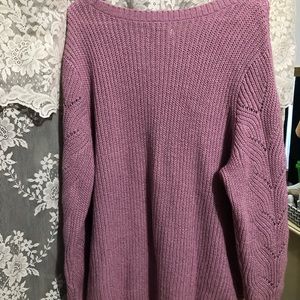 Purple sweater
